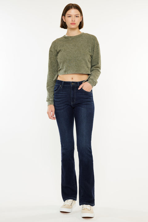 Marla High Skinny Bootcut Jeans - Official Kancan USA