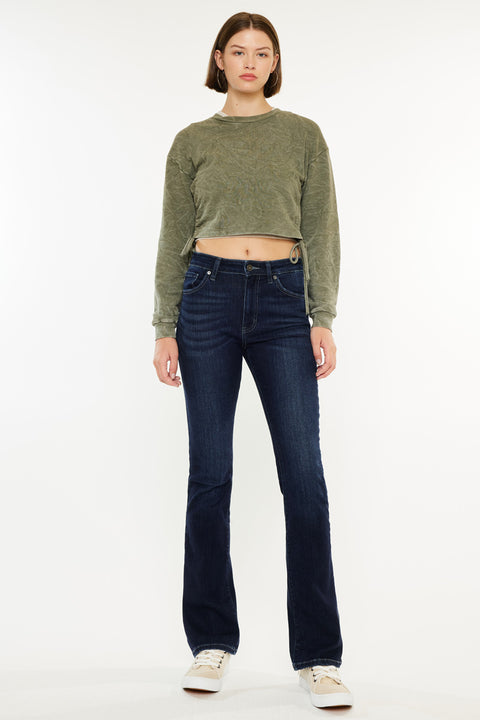 Marla High Skinny Bootcut Jeans - Official Kancan USA