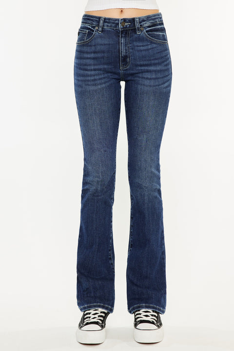 Marla High Skinny Bootcut Jeans - Official Kancan USA