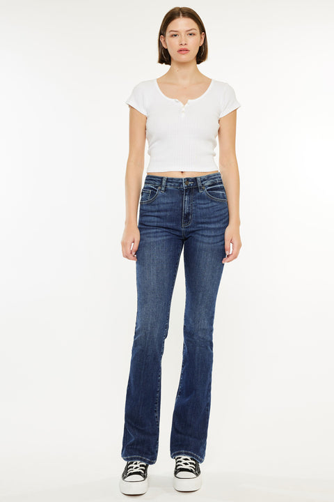 Marla High Skinny Bootcut Jeans - Official Kancan USA