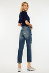 Charlize Mid Rise Boyfriend Jeans