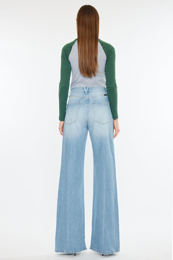 Janna High Rise 90's Flare Jeans