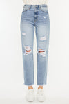 Oceane High Rise Slim Straight Leg Jeans - Official Kancan USA