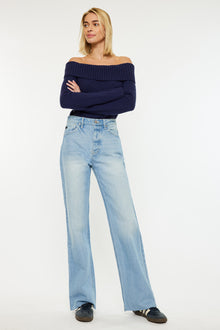  Becca High Rise 90's Flare Jeans