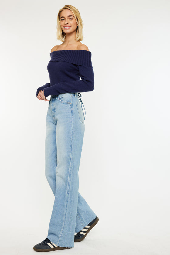 Becca High Rise 90's Flare Jeans