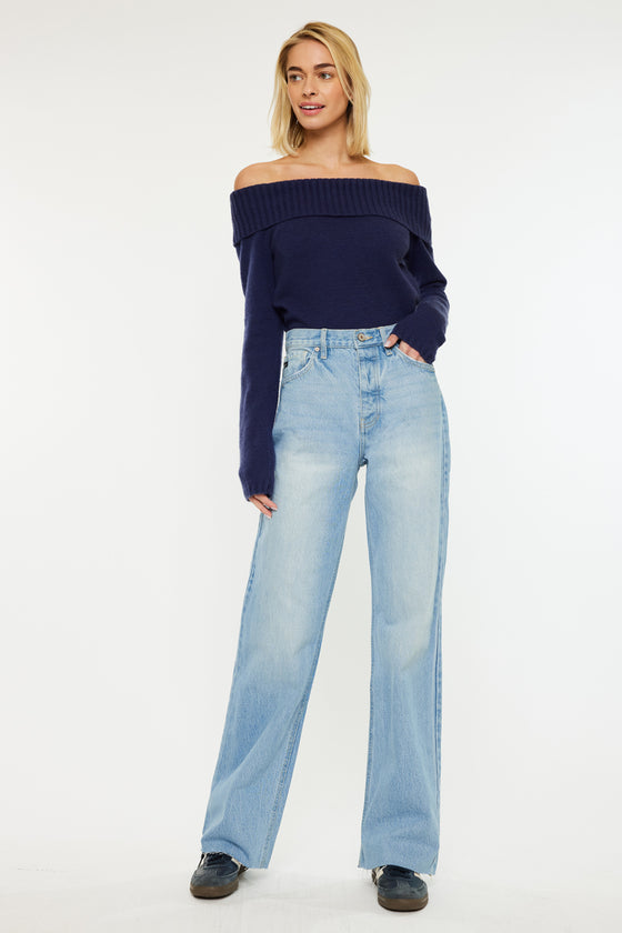 Becca High Rise 90's Flare Jeans