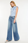 Jocy Mid Rise Super Wide Jeans