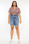 Datrina Ultra High Rise Bermuda Shorts (Plus Size) - Official Kancan USA