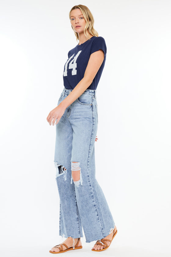 Mercy Ultra High Rise Wide Leg Jeans - Official Kancan USA