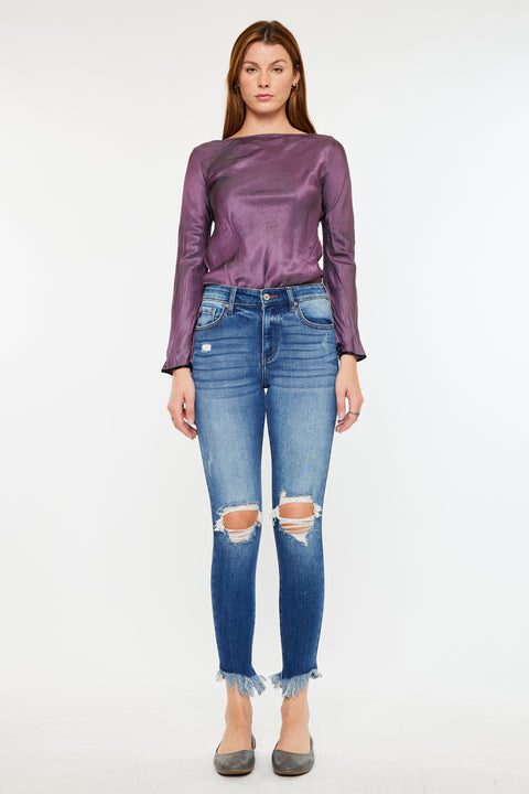 Kirstie High Rise Ankle Skinny Jeans