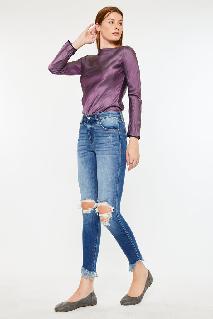 Kirstie High Rise Ankle Skinny Jeans