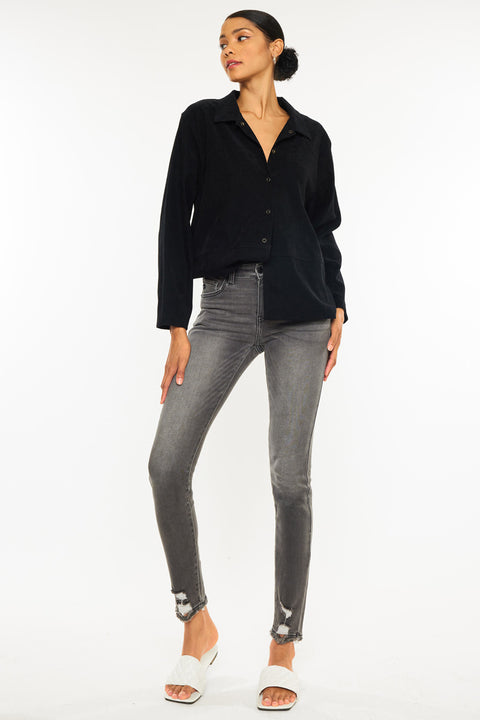 Hailey High Rise Super Skinny Jeans - Official Kancan USA