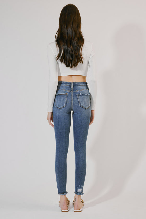 Hailey High Rise Super Skinny Jeans - Official Kancan USA