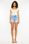 Ivanna Ultra High Rise Mom Shorts