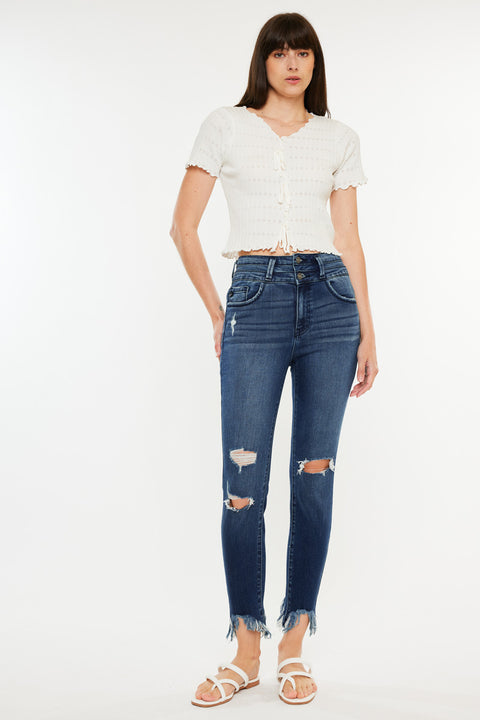 Truly High Rise Ankle Skinny - Official Kancan USA