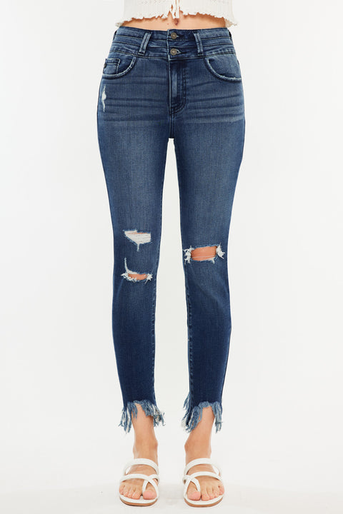 Truly High Rise Ankle Skinny - Official Kancan USA