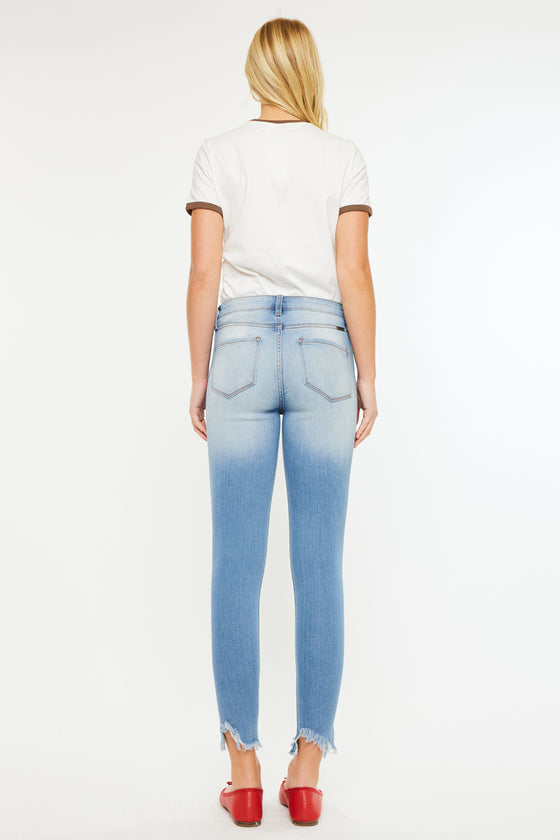 Kitson High Rise Ankle Skinny Jeans