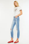 Kitson High Rise Ankle Skinny Jeans