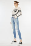 Kitson High Rise Ankle Skinny Jeans - Official Kancan USA