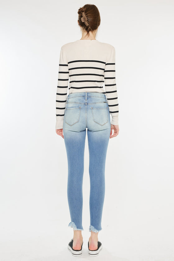 Kitson High Rise Ankle Skinny Jeans - Official Kancan USA