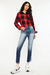 Geneva High Rise Ankle Skinny Jeans