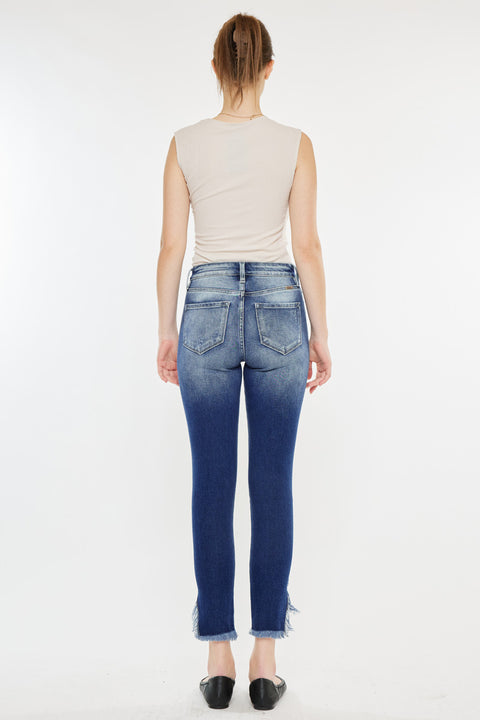 Geneva High Rise Ankle Skinny Jeans - Official Kancan USA