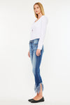 Audrina Mid Rise Ankle Skinny Jeans