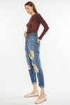 Darel Ultra High Rise Paperbag Mom Jeans