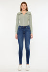 Annaka Mid Rise Super Skinny Jeans