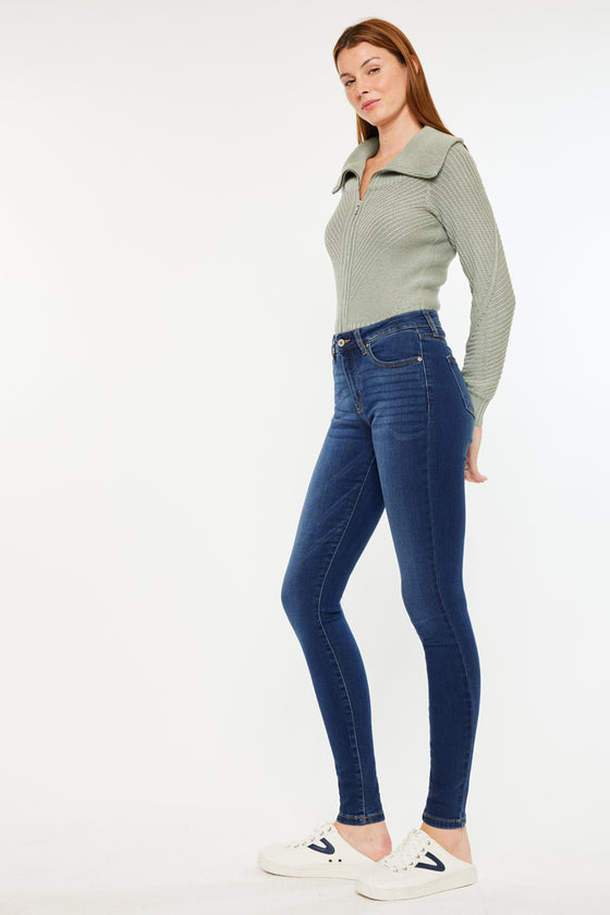 Annaka Mid Rise Super Skinny Jeans