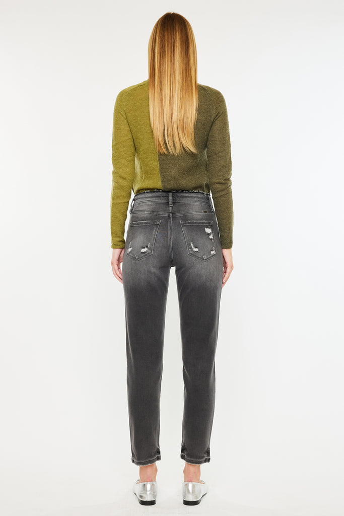 Clemence High Rise Mom Jeans