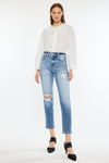 Clemence High Rise Mom Jeans