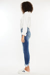 Azaria High Rise Cropped Skinny Jeans - Official Kancan USA