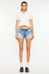 Orion Low Rise Button Down Shorts