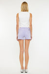 Lilac High Rise Shorts