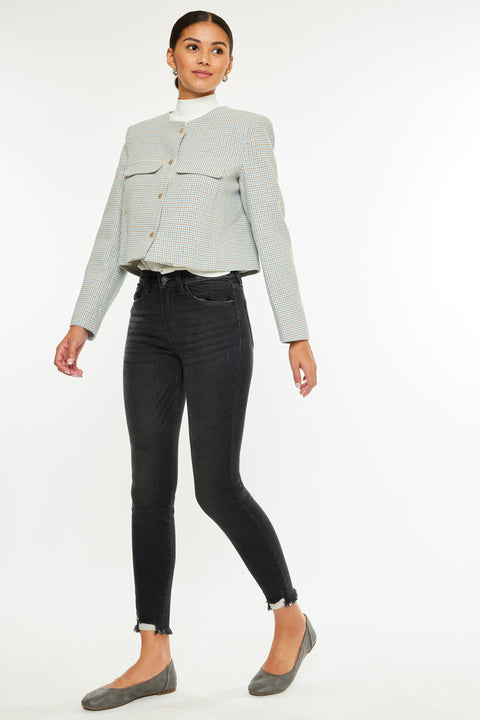 Leo High Rise Ankle Skinny Jeans