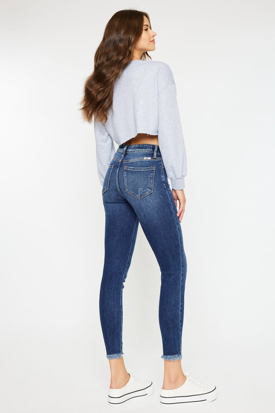 Leo High Rise Ankle Skinny Jeans