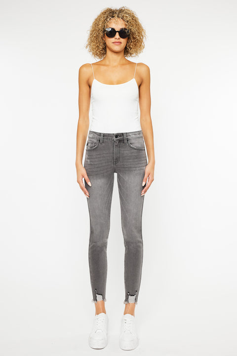 Leo High Rise Ankle Skinny Jeans - Official Kancan USA