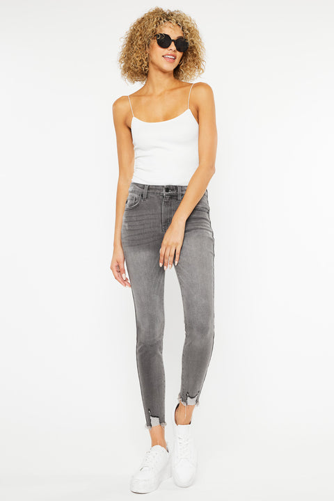 Leo High Rise Ankle Skinny Jeans - Official Kancan USA