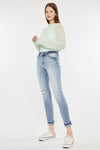 Remio High Rise Mom Jeans - Official Kancan USA