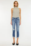 Camila Mid Rise Ankle Skinny Jeans