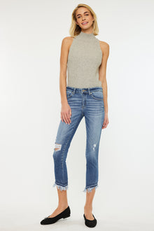  Camila Mid Rise Ankle Skinny Jeans