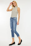 Camila Mid Rise Ankle Skinny Jeans