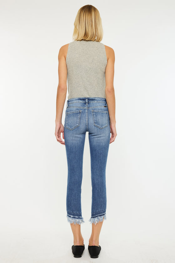 Camila Mid Rise Ankle Skinny Jeans