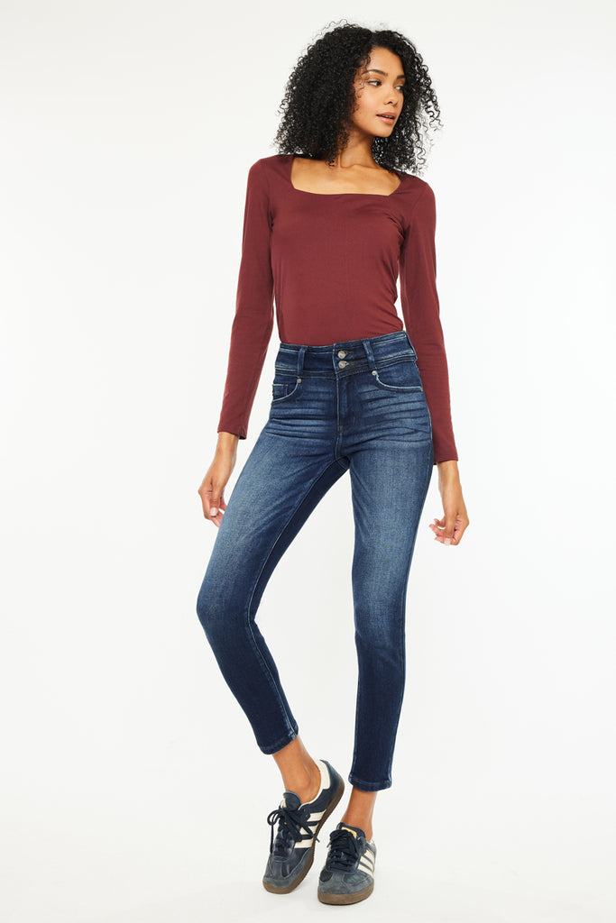 Genelin High Rise Super Skinny Jeans