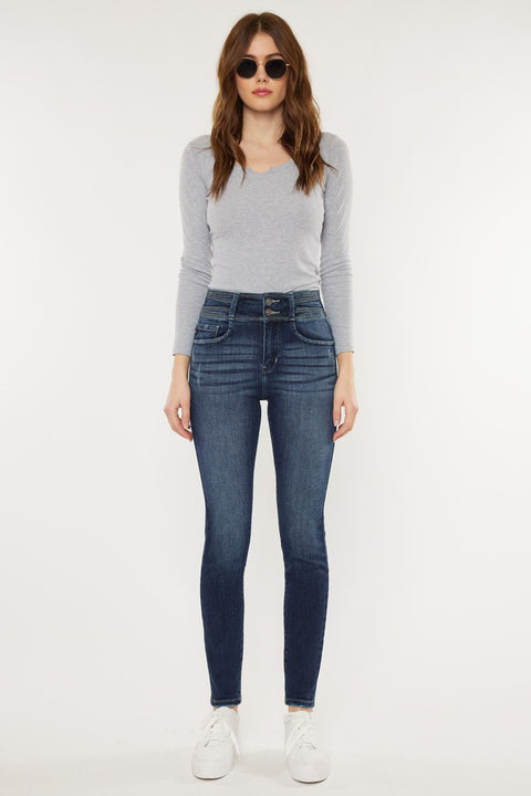 Valerie Ultra High Rise Super Skinny Jeans - Official Kancan USA