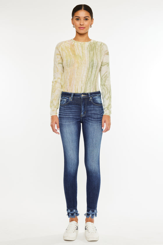 Antonella High Rise Ankle Skinny Jeans