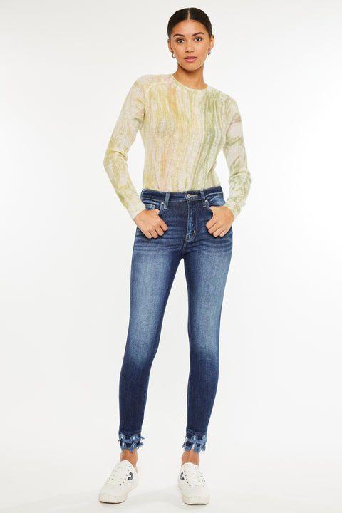 Antonella High Rise Ankle Skinny Jeans