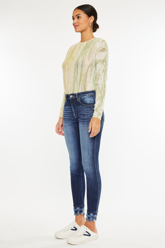 Antonella High Rise Ankle Skinny Jeans