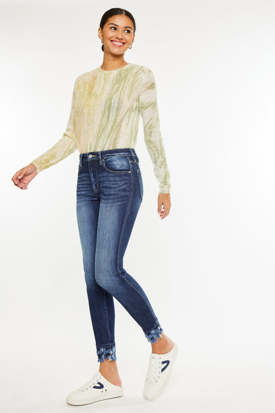 Antonella High Rise Ankle Skinny Jeans